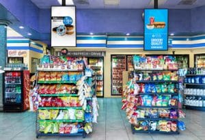 Digital Convenience Store Signage